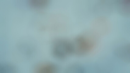 Blue Fog with Bokeh Abstract Background