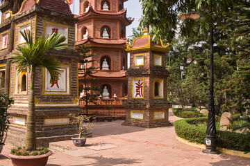Fototapeta premium Tran Quoc Pagoda, Hanoi, Vietnam, Asia