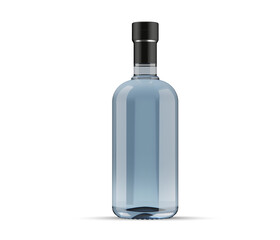 Gin Glass Bottle Mockup