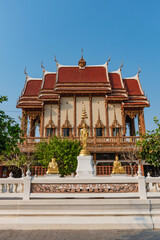 Church in thailand temple
