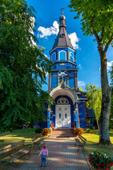Eastern Orthodox church architecture in Bialowieski National Park