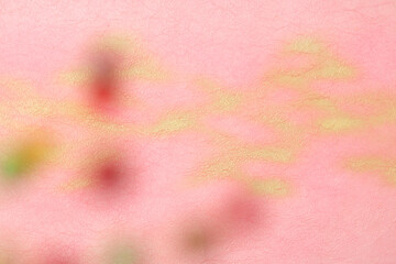 日本の伝統行事のお正月の飾りや小物の集合イメージ