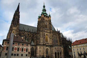 Fototapeta na wymiar Famous Prague Castle