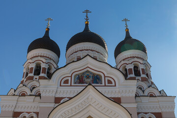 Alexander Nevsky Cathedral in Tallinn, Estonia