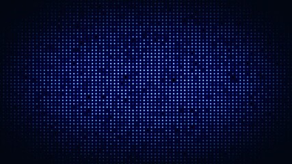 Abstract Technology Light Dots Shades Background/ 4k animation of an abstract technology background with dot lights shades seamless looping