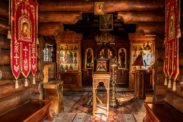 Eastern Orthodox church architecture in Bialowieski National Park