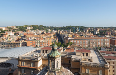 Rome Skyline from Vatican City, Italy