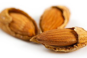 roasted, shelled and salted almonds