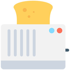
Toaster Flat vector Icon
