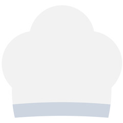 
Chef Hat  Flat vector Icon
