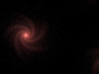 Imaginatory fractal background Image