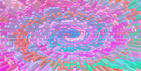 abstract background with circles