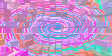 abstract background with circles