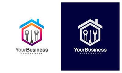 House Mechanic logo vector template, Creative Mechanic logo design concepts