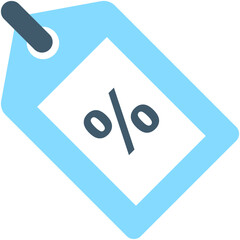
Sale Tag Flat Vector Icon
