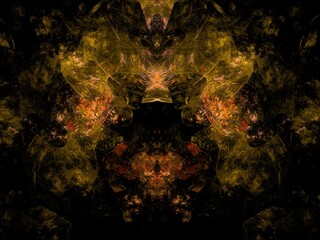 Imaginatory fractal background Image