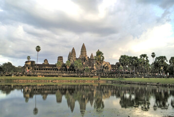 Obraz premium Angkor Wat Temple , Siem Reap, Cambodia