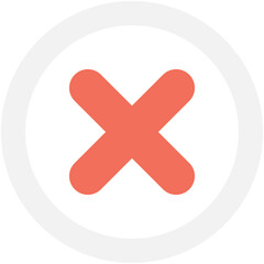 Obraz premium Cross Flat vector Icon 