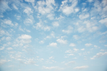 blue sky with clouds