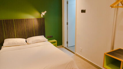 Simple and cozy hotel room