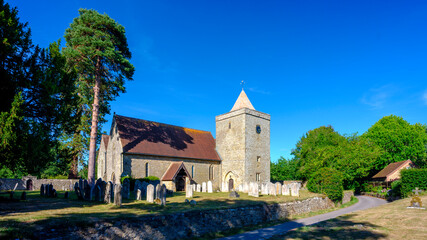 Fototapeta na wymiar St James's Church, Stedham, West Sussex