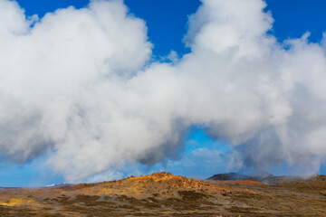 Gunnuhver, geothermal area,Reykjanes Peninsula, Southern Iceland, Iceland, Europe