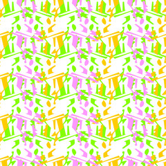 seamless pattern with colorful arrows