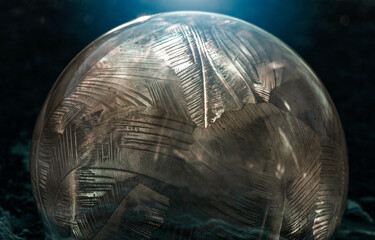 Zamarznięta bańka mydlana © mycatherina