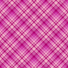 Seamless pattern in light and bright pink colors for plaid, fabric, textile, clothes, tablecloth and other things. Vector image. 2