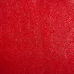 Premium red leather texture background for decor