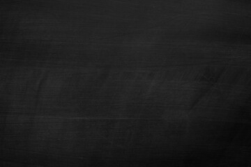Fototapeta premium Texture of chalk rubbed out on blackboard or chalkboard background. School education, dark wall backdrop or learning concept.