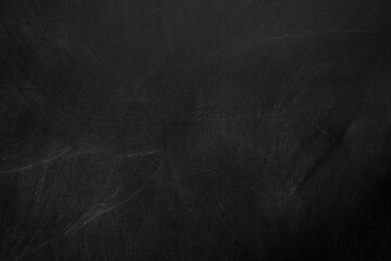Texture of chalk rubbed out on blackboard or chalkboard background. School education, dark wall backdrop or learning concept.