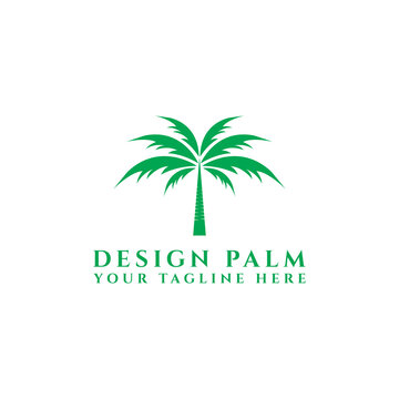Palm Tree Design Logo Template, - Vector
eps 10, template icon. - vector