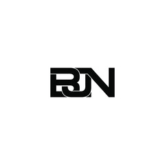 bjn letter original monogram logo design
