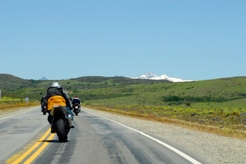 transport routes and mobility in Patagonia, Argentina