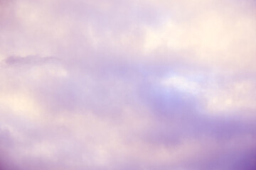 beautiful abstract clouds background in pastel tones