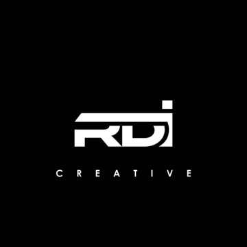 RDI Letter Initial Logo Design Template Vector Illustration