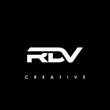 RDV Letter Initial Logo Design Template Vector Illustration