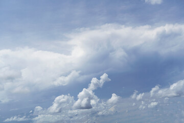 Beautiful cloud with blue sky natural background