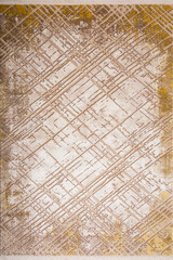 Modern design carpet of machine work