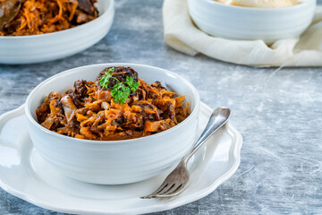 Traditional Polish bigos