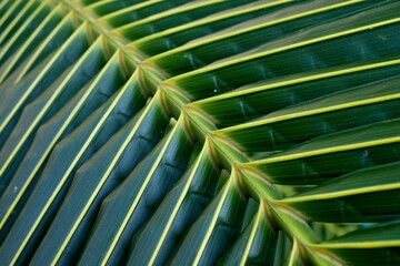 palm leaf background