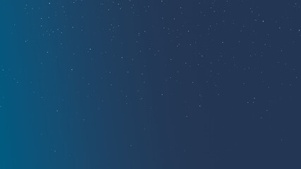 White snow falling on blue background seamless pattern. Christmas snowfall minimalistic texture