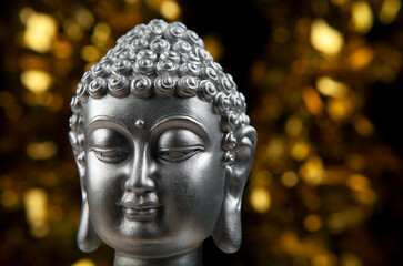 image of buddha dark background 