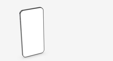 a digital smartphone device mobile phone 3d isolated