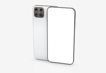 a phone digital smartphone device mobile phone 3d isolated