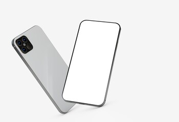 a phone digital smartphone device mobile phone 3d isolated