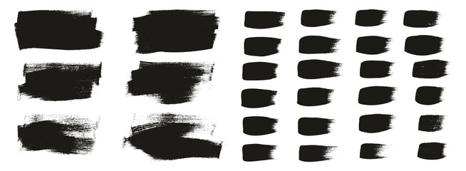 Flat Calligraphy Paint Brush Regular Short Background & Straight Lines Mix High Detail Abstract Vector Background Mix Set 