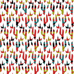 Obraz premium seamless pattern with hearts