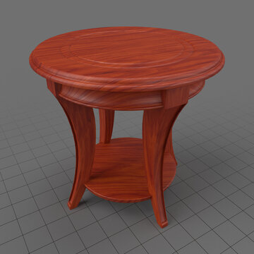 Round coffee table